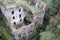 Valley of the mills, abandoned mills amidst undergrowth at the foot of a ravine in the old town of Sorrento, Amalfi Coast, Italy.