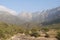 Valley and mountains. Socotra island