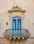 Valley of Noto Sicily. Typical details of Baroque architecture in Noto