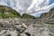 Valley at Pinatubo volcano, Philippines