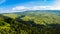 Valley plateau Lago Naki in Adygea