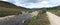 Valley of River Dee in Cairngorms National Park in Grampian Mountains in Scotland