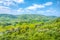 Valley of river Gardon in France