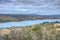 Valley of river Tamar in Tasmania, Australia