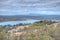 Valley of river Tamar in Tasmania, Australia