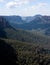 A valley seen from the Evan's Lookout in the Blue Mountains