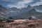 Valley in the Tatra mountain in autumn. Wildlife in Poland