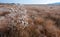 Valley of the Tiligul estuary with salt marshes, drying Aster tripolium plants with seeds and fluff