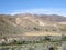 Valley with Tilted Rock Formations, eastern Oregon USA