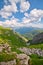 Valley under Temniak mountain in Cervene vrchy mountains in the border of Poland and Slovakia