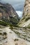 Valley Val Travenanzes Alps Dolomites mountains