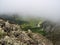 Valley View, Chimney Pond from Mountain Ridge, Katahdin