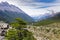 Valley view and, lakes, trees and Fitz Roy