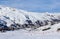 Valley view of Val Thorens. Village of Les Menuires