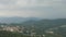 Valley village panorama in cloudy summer day, Barcelona