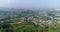 Valley with vineyards, Vineyards, a suggestive aerial video over a vineyards in an amazing tuscan landscape, in a