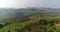 Valley with vineyards, Vineyards, a suggestive aerial video over a vineyards in an amazing tuscan landscape, panorama