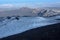 Valley, volcanic ridge and Ionian coast from Etna Park, Sicily