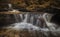 Valley of waterfalls at Blaen y Glyn