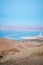 Valley of Zohar, and Dead Sea salt evaporation ponds