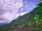 Valleys of the satpura mountain range nearby Bee waterfall