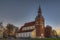 Valmiera Holy Simon`s Church is a Lutheran church