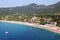 Valtos beach Parga landscape