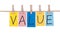 Value, Colorful words