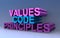 Values code principles