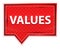 Values misty rose pink banner button