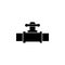 Valve icon. Bathroom and sauna element icon. Premium quality graphic design. Signs, outline symbols collection icon for