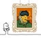 Van Gogh cartoon