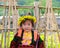 VAN, HA GIANG, VIETNAM, November 14th, 2017: Children of ethnic Hmong in Ha Giang, Vietnam. Ha Giang is home to mostly Hmong