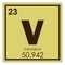 Vanadium chemical element