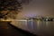 Vancouver BC Stanley Park Seawall at Dawn