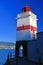 Vancouver, British Columbia, Stanley Park Lighthouse in Evening Light, Canada