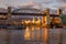 Vancouver - Burrard Bridge at sunset