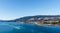 VANCOUVER, CANADA - February 25, 2019: Vancouver skyline panorama of West Vancouver