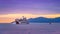 Vancouver Canada,May 2017.Vancouver cruise tour ship with beautiful sunset cloud sky backgrounds