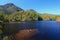 Vancouver Island with Beautiful Larry Lake in Mackenzie Range, British Columbia, Canada