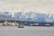 Vancouver Seabus crossing Burrard Inlet