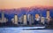 Vancouver Skyline Harbor English Bay