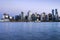 Vancouver Skyline at Twilight, Vancouver, British Columbia, Canada