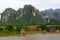 Vang Vieng Landscape, Laos