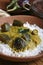 Vangi Dal or eggplant / brinjal dal curry