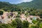 Vangone, Corsican village landscape in summer