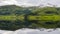 Vangsvatnet Lake Reflection in Voss, Norway