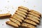 Vanilla Almond Biscotti Cookies