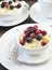 Vanilla Rice Pudding with Berries