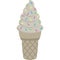 Vanilla Soft Serve Ice Cream Vector Illustration